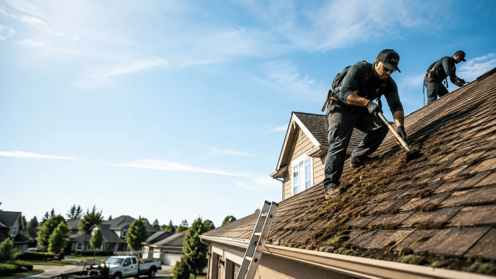 Roof Moss Removal in Marion, MA near me